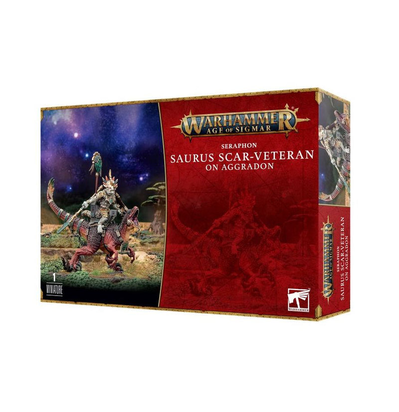 AOS - Seraphone - Saurus Scar-Veteran on Aggradon