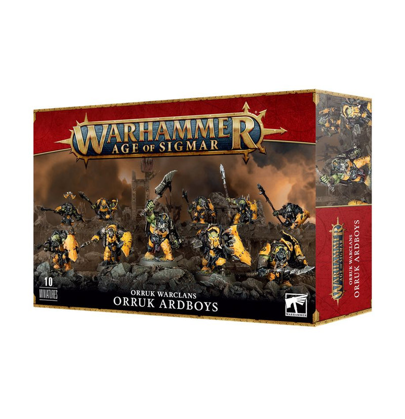AoS - Orruk Warclans - Orruk Ardboys
