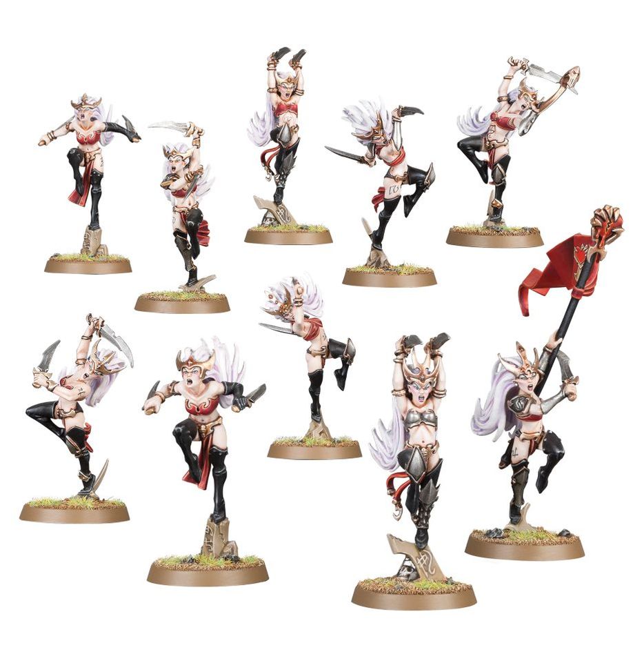 AoS - Daughters of Khaine - Witch Aelves | Event Horizon Hobbies CA