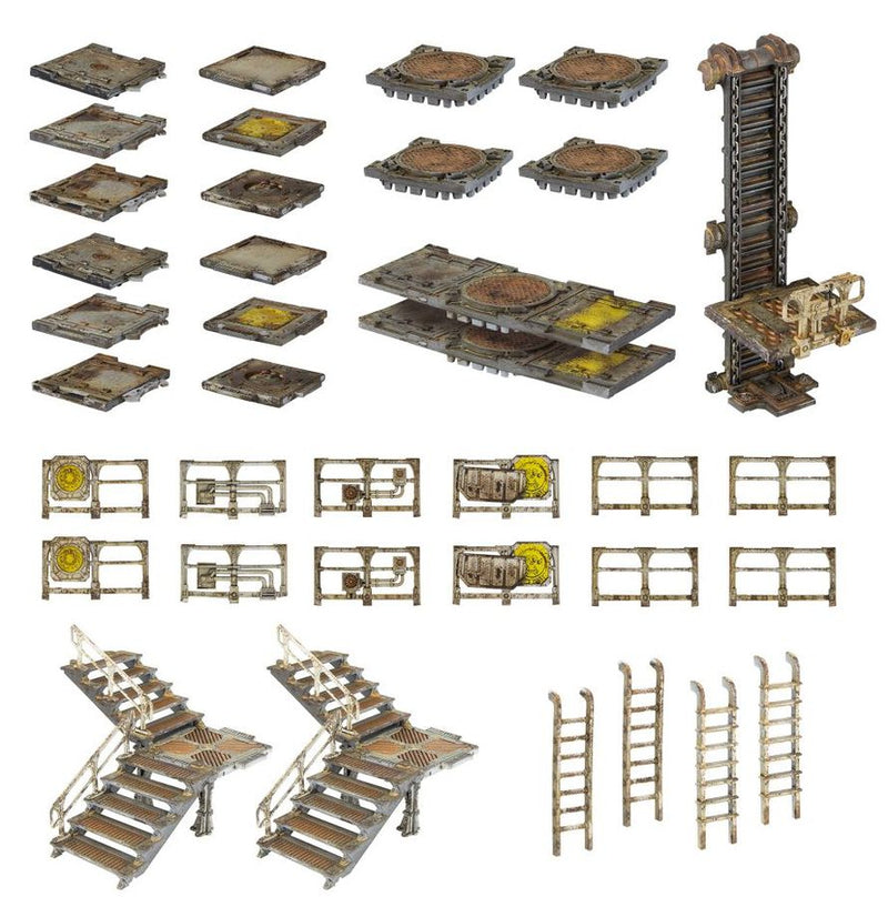 Necromunda - Zone Mortalis - Platforms and Stairs