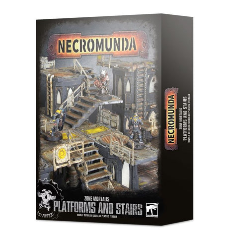 Necromunda - Zone Mortalis - Platforms and Stairs