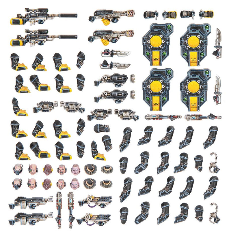 Necromunda - Palanite Enforcer Weapons and Upgrades (12-20-25)