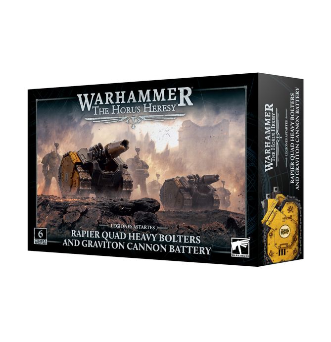 Warhammer - The Horus Heresy - Rapier Quad Heavy Bolters and Graviton Cannon Battery (June 28th)