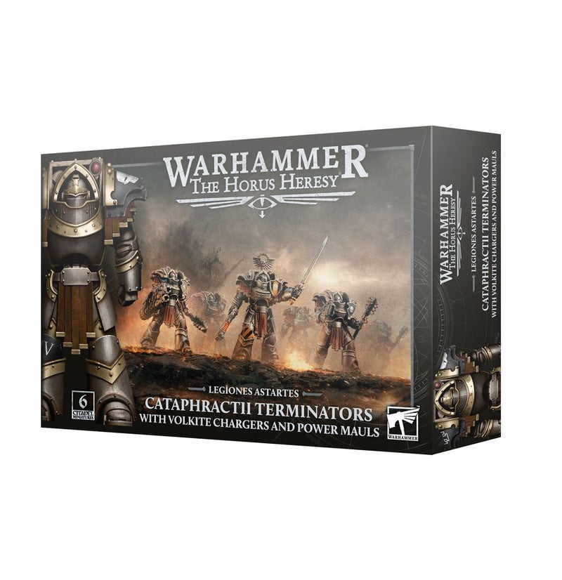 Warhammer - The Horus Heresy - Legiones Astartes  - Cataphractii Terminators with Volkite Chargers and Power Mauls - (2/14/2026)