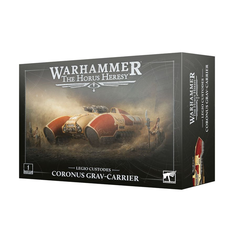 Warhammer: The Horus Heresy - Legio Custodes - Coronus Grav-Carrier (04/25/2026)