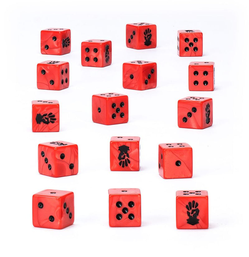 Warhammer 40K - Chaos Space Marines - Red Corsairs Dice (03/21/2026)