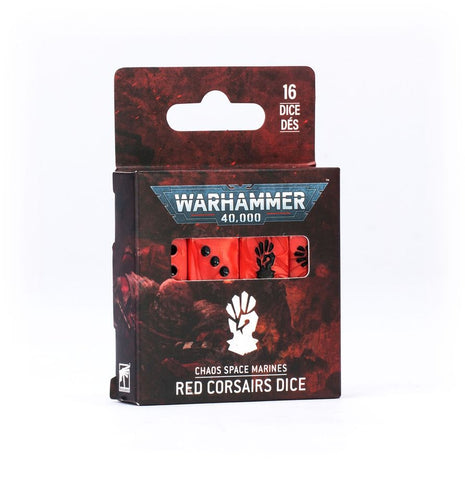 Warhammer 40K - Chaos Space Marines - Red Corsairs Dice (03/21/2026)