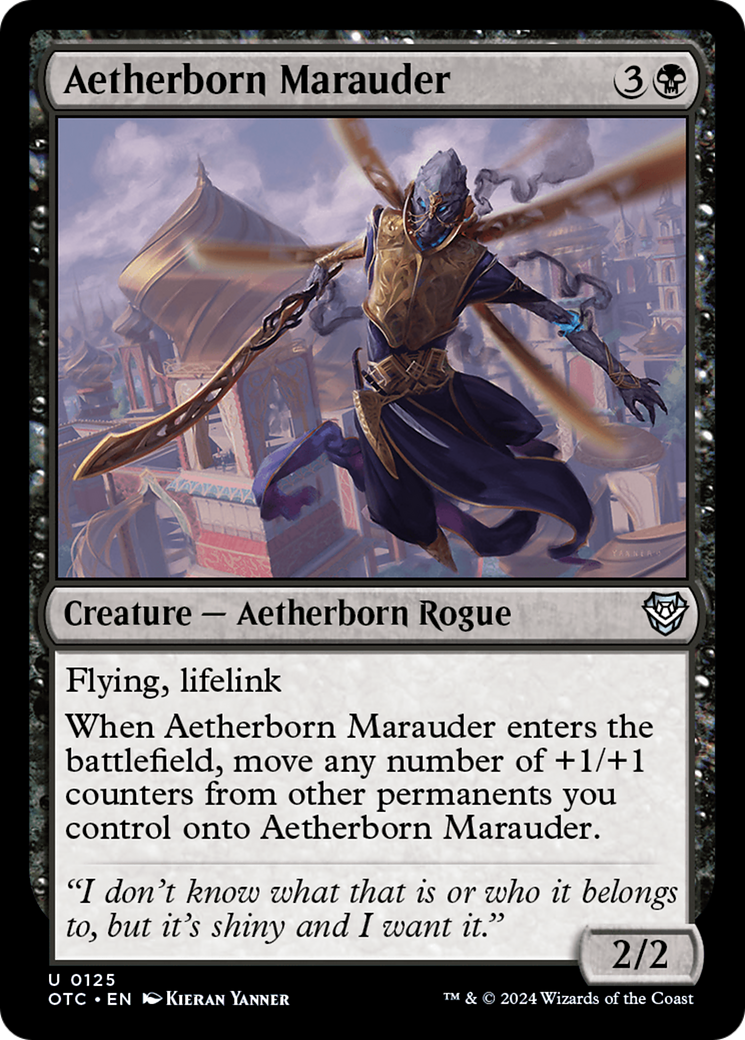 Aetherborn Marauder [Outlaws of Thunder Junction Commander] | Event Horizon Hobbies CA