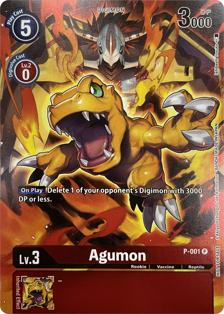 Agumon [P-001] (Tamer's Evolution Box 2) [Promotional Cards] | Event Horizon Hobbies CA