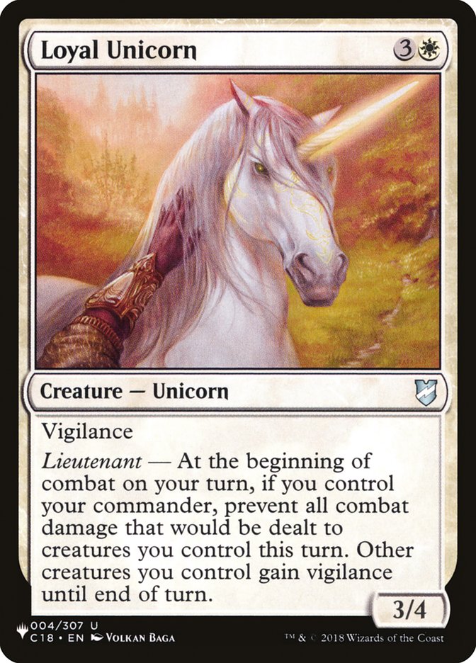 Loyal Unicorn [The List] | Event Horizon Hobbies CA