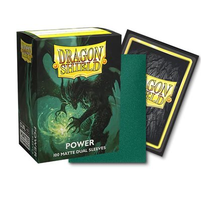 Sleeves - Dragon Shield - Power - Metallic Green