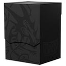 Deck Box - Dragon Shield - Deck Shell - Shadow Black/Black (100 Count)