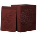 Deck Box - Dragon Shield - Deck Shell - Blood Red/Black (100 Count) (Copy)