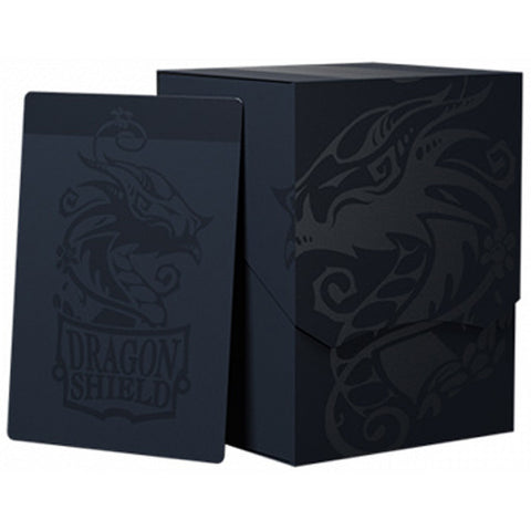 Deck Box - Dragon Shield - Deck Shell - Midnight Blue/Black (100 Count)