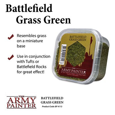 The Army Painter - Battlefield - Grass Green | Event Horizon Hobbies CA
