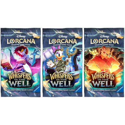 Disney Lorcana - Whispers in the Well - Booster Packs (11-07)