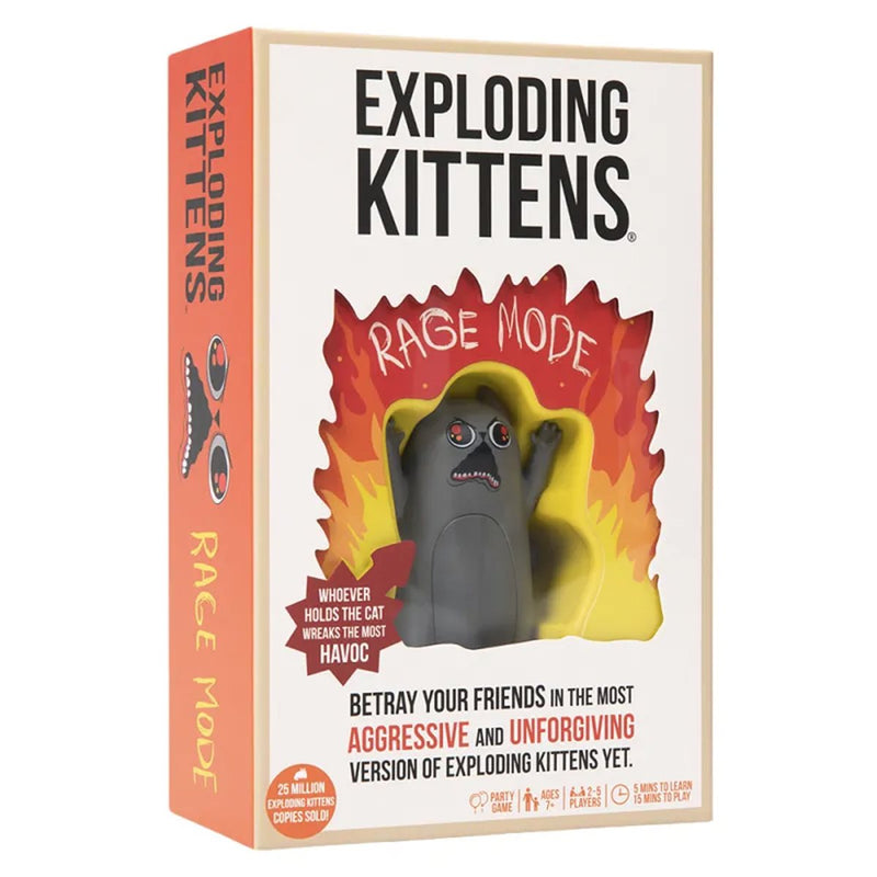 Board Games - Exploding Kittens - Rage Mode