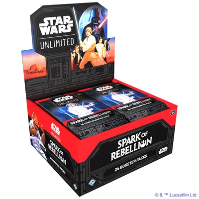 Starwars Unlimited - Booster Box - Spark of Rebellion | Event Horizon Hobbies CA