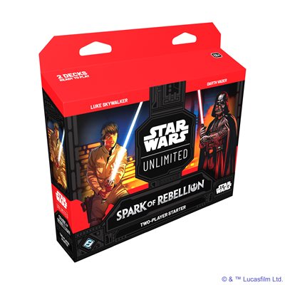 Star Wars Unlimited - Two Player Starter - Spark of Rebellion