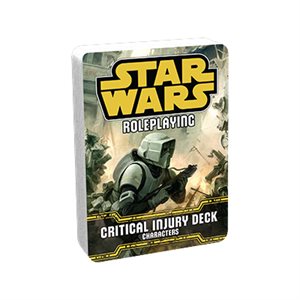Star Wars RPG - Playing Cards - Critical injury Deck