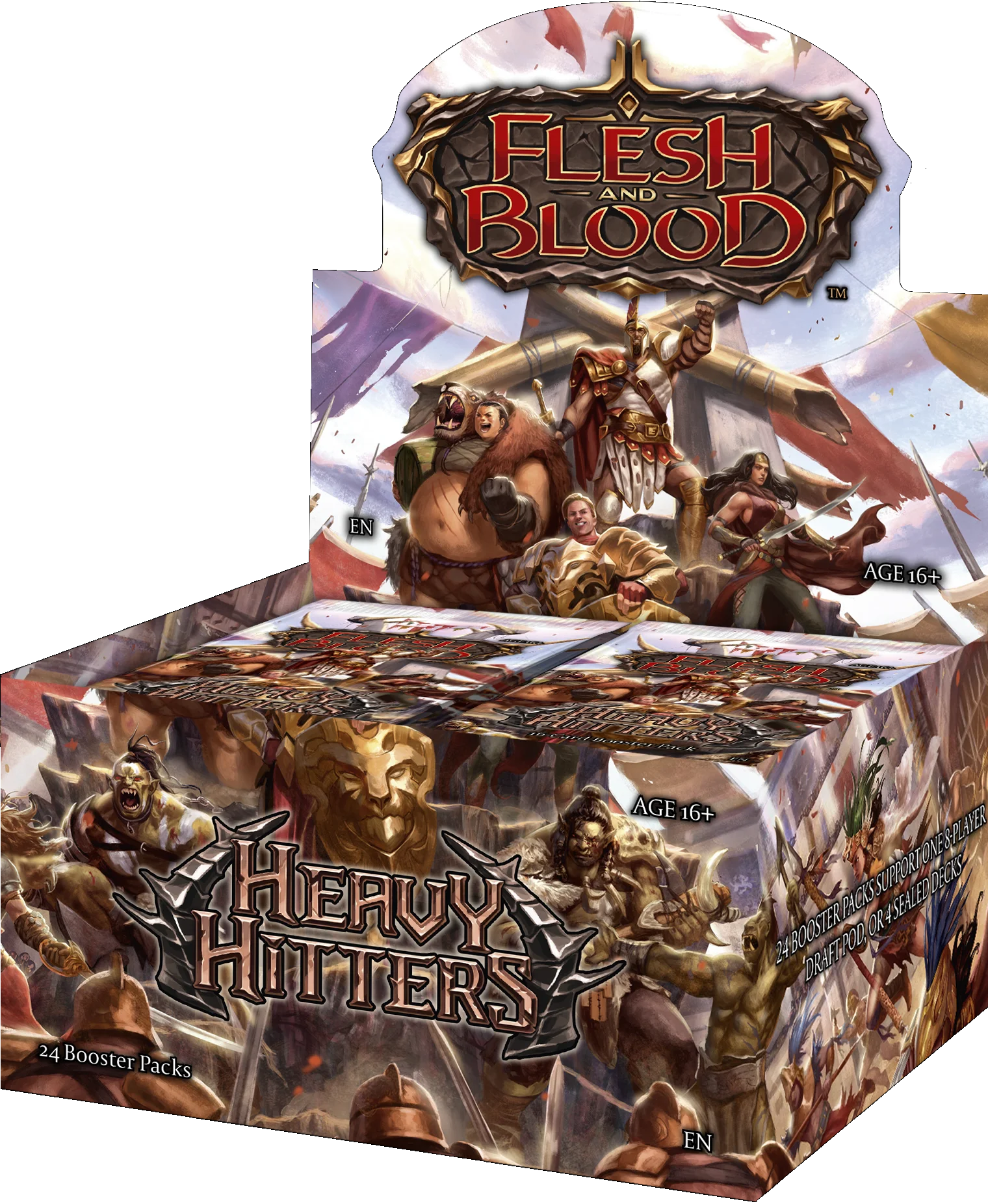 Flesh and Blood - Heavy Hitters - Booster Box | Event Horizon Hobbies CA
