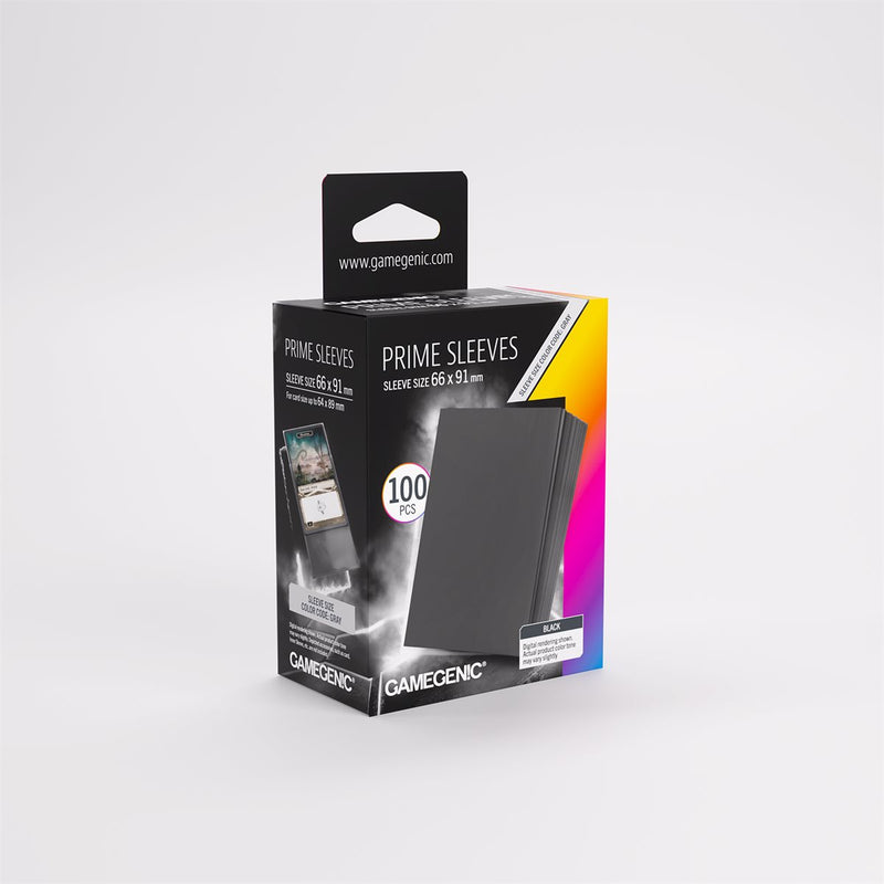 Sleeves - Gamegenic - Prime Sleeves - Black (100)