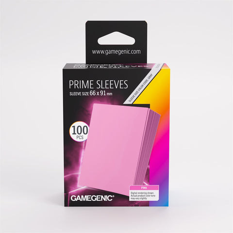 Sleeves - Gamegenic - Prime Sleeves - Pink (100)