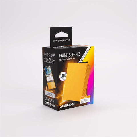 Sleeves - Gamegenic - Prime Sleeves - Orange (100)