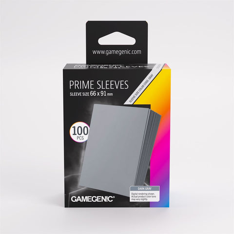Sleeves - Gamegenic - Prime Sleeves - Grey (100)