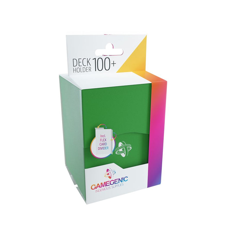 Deck Box - Deck Holder - Green - (100 Count)