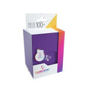 Deck Box - Deck Holder - Purple (100 ct)