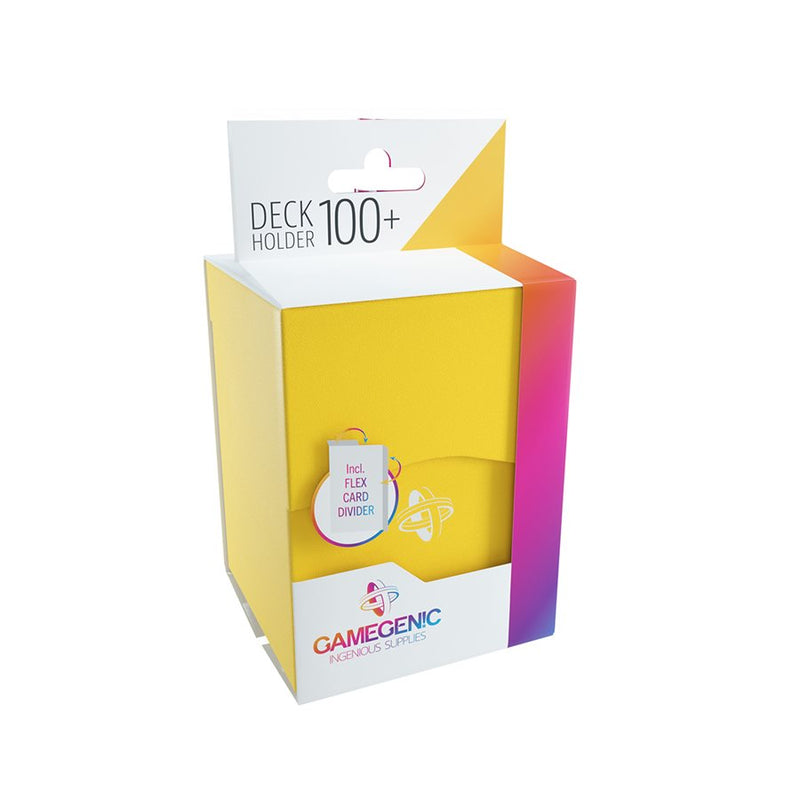 Deck Box - Deck Holder - Yellow (100 ct)