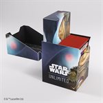 Deck Box - Star Wars Unlimited - A Lawless Time - Leia Organa & Jabba the Hutt