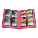 Binder - Zip-Up Album: 8-Pocket: Pink