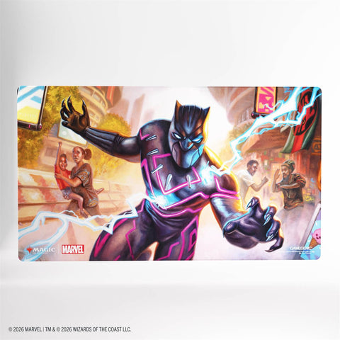 Playmat - Shinny - MTG - Marvel Super Heroes - Striking Black Panther