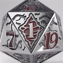 Dice - D20 - Stranger Things: Hellfire Club: Premium Metal D20