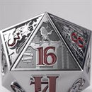 Dice - D20 - Stranger Things: Hellfire Club: Premium Metal D20