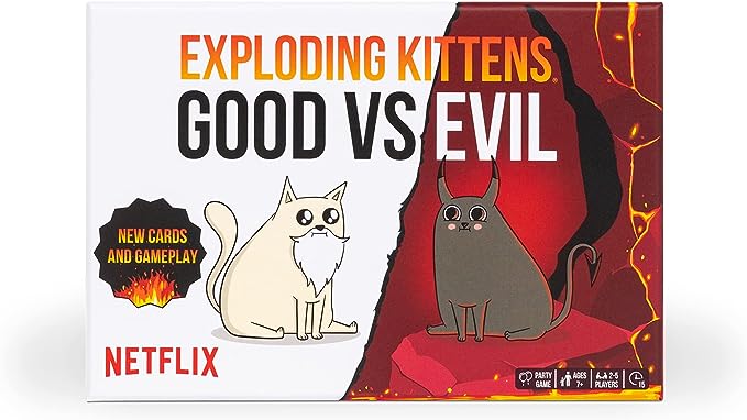 Boardgames - Exploding Kittens - Good Vs Evil | Event Horizon Hobbies CA