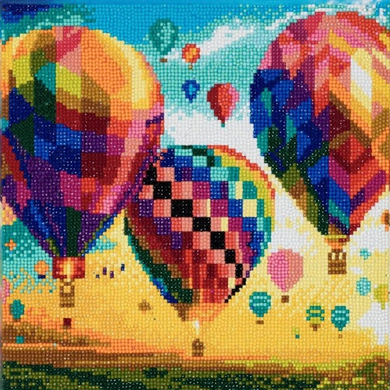 Craft Buddy - Diamond Painting - Hot Air Balloons | Event Horizon Hobbies CA