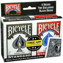 Board Game - Bicycle Playing Cards - 4 Pack