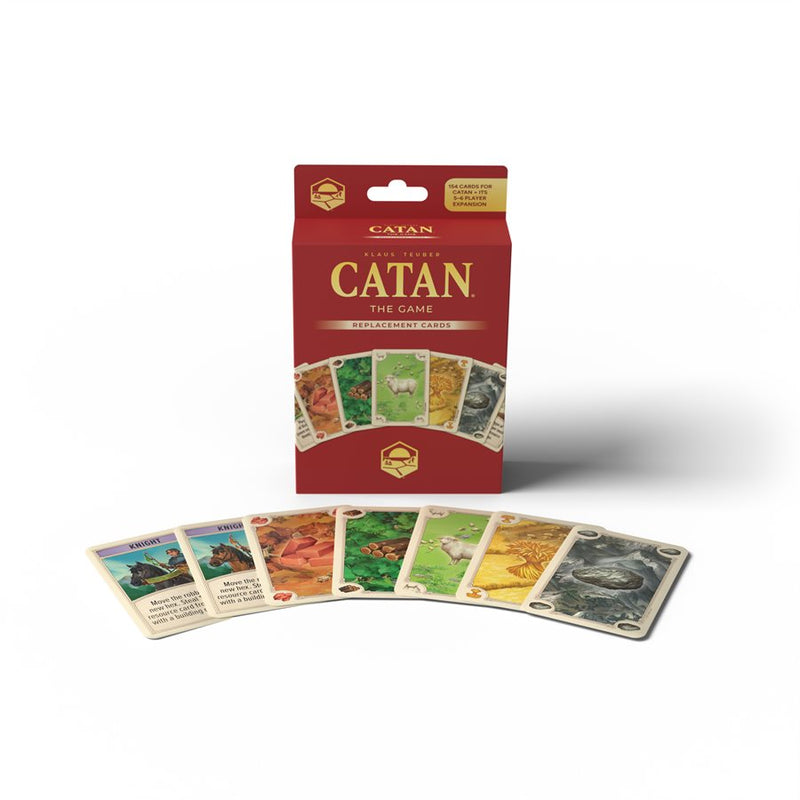 Boardgames - Catan - Base Game Cards 6th Edition (EN)