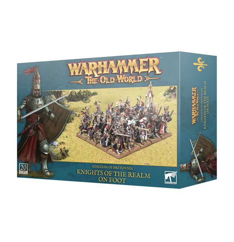 Warhammer - The Old World - KOB - Knights of the Realm on Foot
