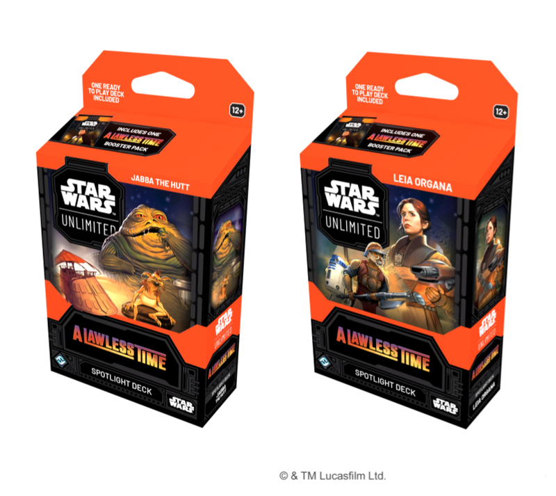 Star Wars Unlimited - A Lawless Time - Decks