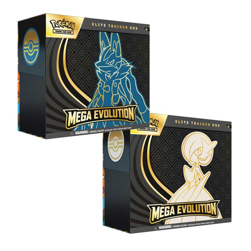 Pokemon - Elite Trainer Box - Mega Evolutions  (ETB) (09/26) (Assorted, one box)
