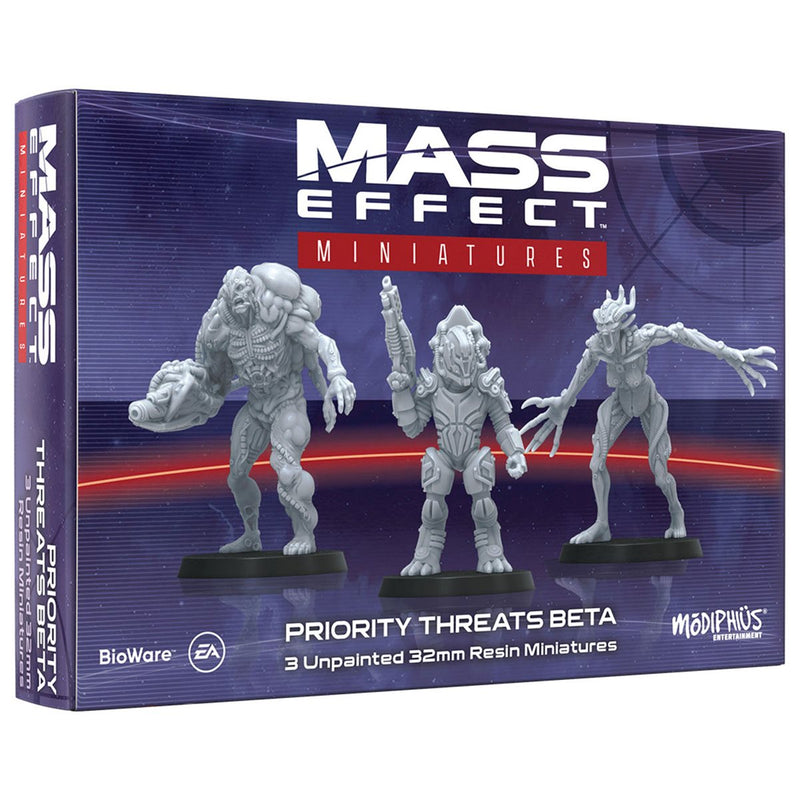 Board Games - Mass Effect - The Board Game: Miniatures: Priority Threats Beta