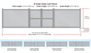 Scenic Accents - N Scale - Chain Link Fence