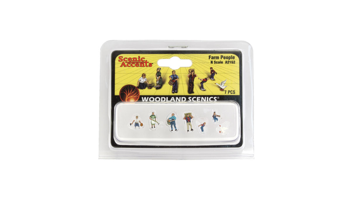 Scenic Accents - N Scale - Farm People | Event Horizon Hobbies CA