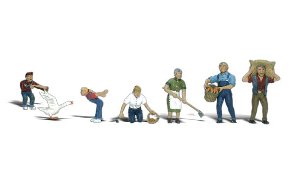 Scenic Accents - N Scale - Farm People