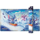 Playmat - Disney Lorcana - Hyperia City - Snowboarding Stitch