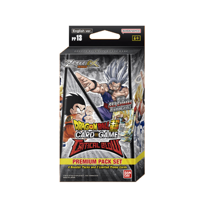 DBS - Critical Blow - Premium Pack Set DBS - Critical Blow - Premium Pack Set